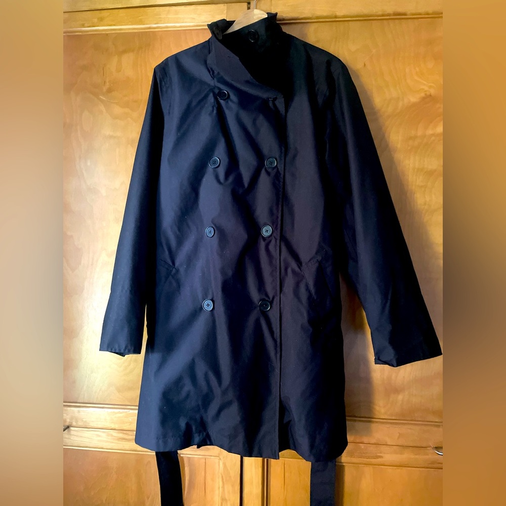 Lands End trench coat- XL